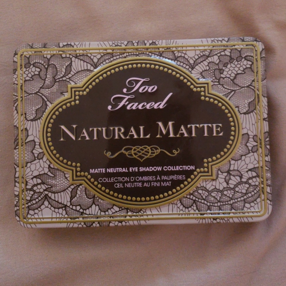 Too faced natural matte eye palette